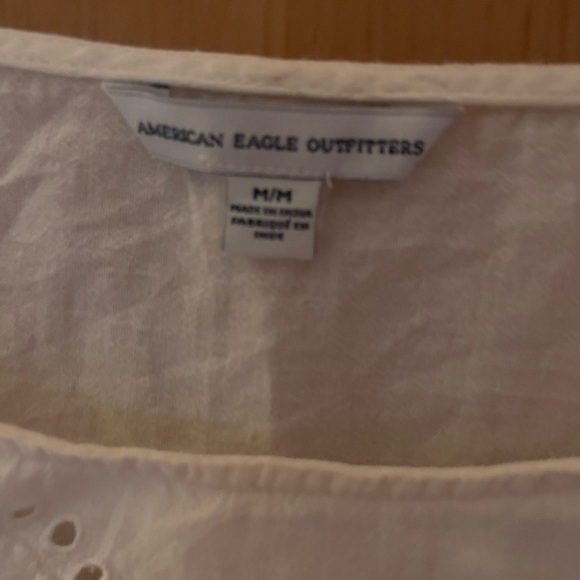 American Eagle Outfitters Lace Embroidered Top 🤍 - Picture 6 of 12